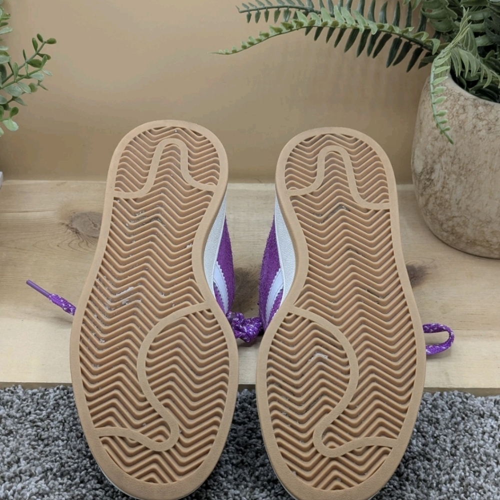 Adidas Campus 00s Women's Size 7 Purple Suede Skate Walking Shoes Casual Comfort - Picture 7 of 8